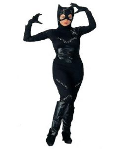 CatWoman Animal Adult Fancy Dress Batman Movie One Size